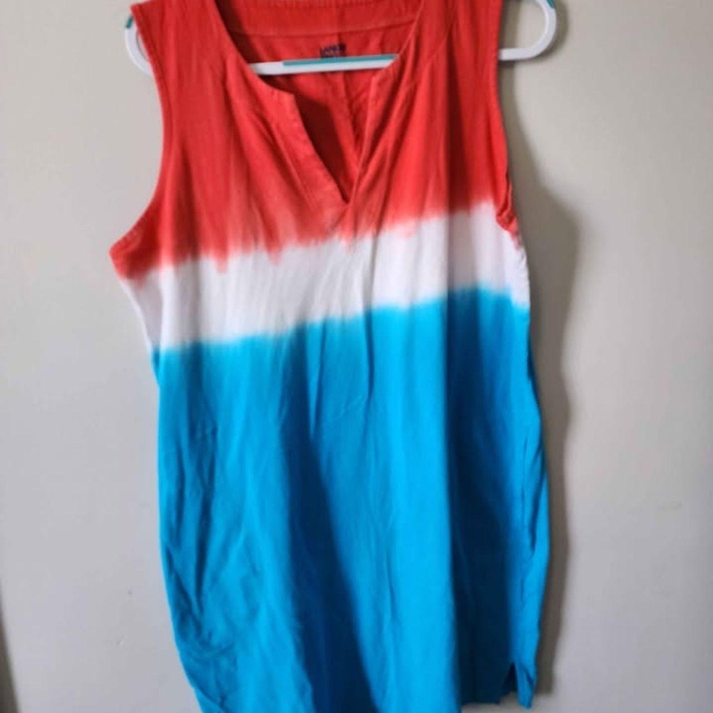 Cute Lands' End sleeveless dress Sz XL